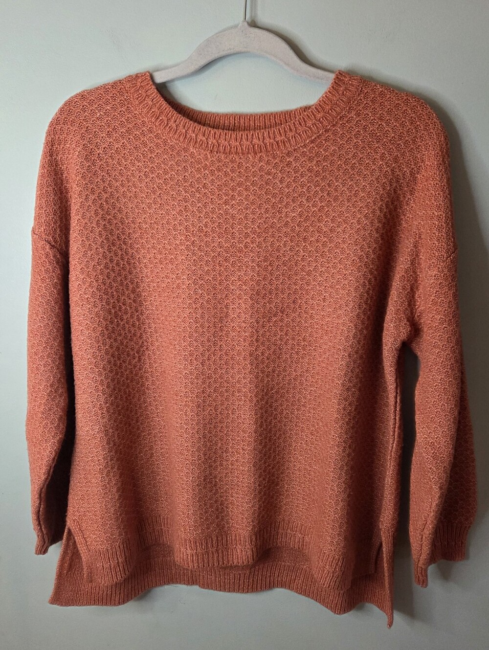 Fat Face Britsh Design Womens Textured Knit Red 'Ellie Jumper' Size 12
